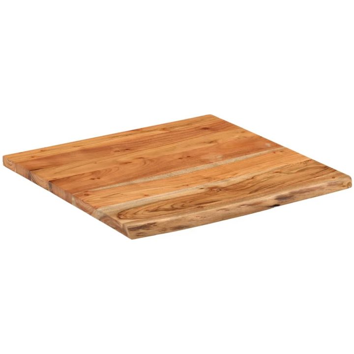 Bänkskiva för badrum 60x60x2,5 cm fyrkantig massiv akacia vidaXL 60 x 60 x 2.5 cm – bild 3