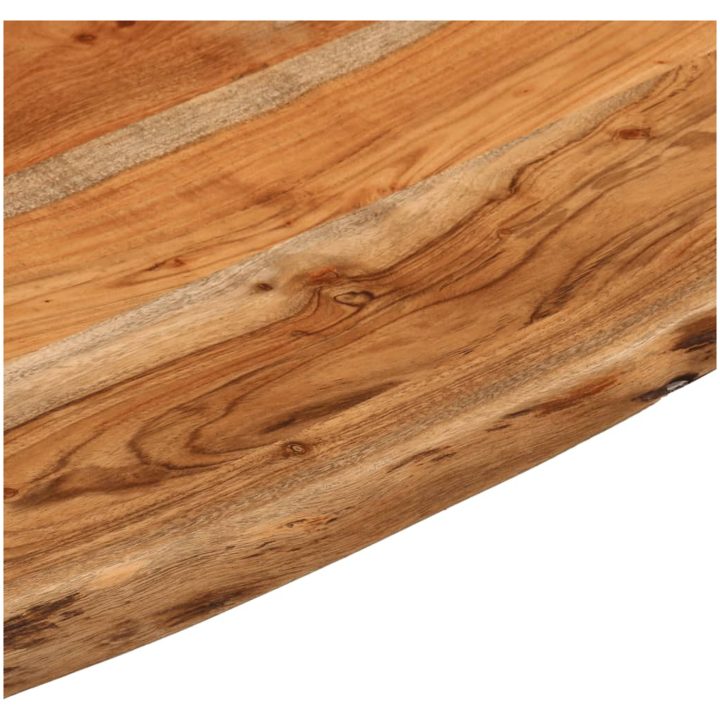 Bänkskiva för badrum 60x60x3,8 cm fyrkantig massiv akacia vidaXL 60 x 60 x 3.8 cm – bild 6