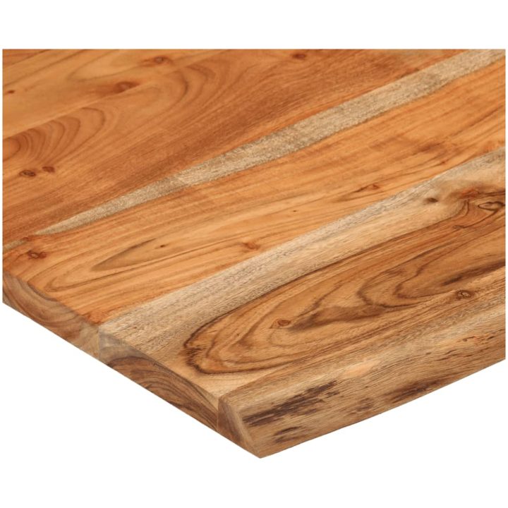 Bänkskiva för badrum 60x60x3,8 cm fyrkantig massiv akacia vidaXL 60 x 60 x 3.8 cm – bild 7