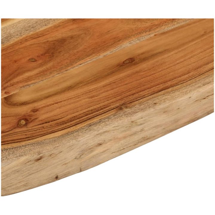 Bänkskiva för badrum 80x60x2,5 cm rektangulär massiv akacia vidaXL 80 x 60 x 2.5 cm – bild 6
