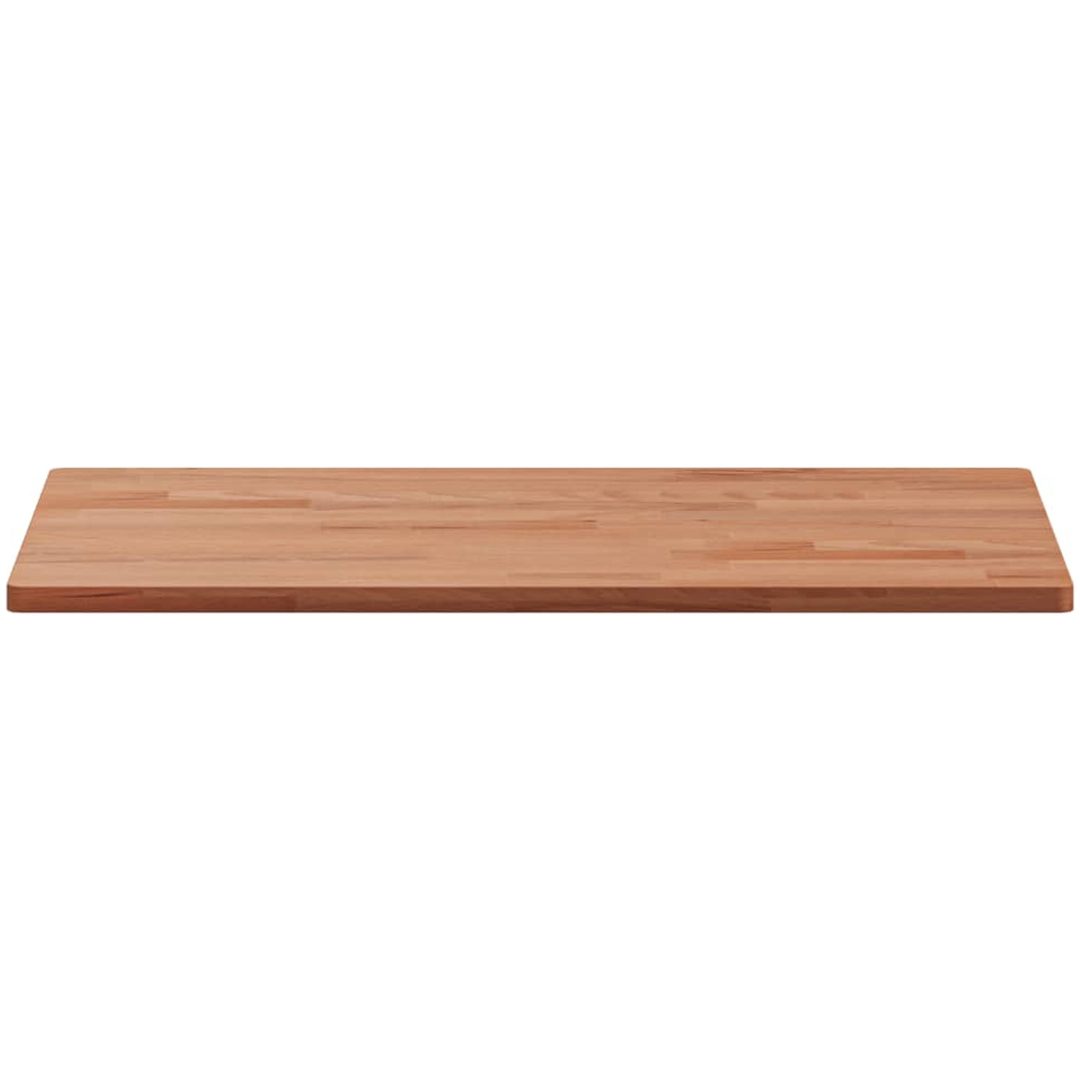 Bänkskiva för badrum massivt bokträ vidaXL 60 x 40 x 1.5 cm – bild 4