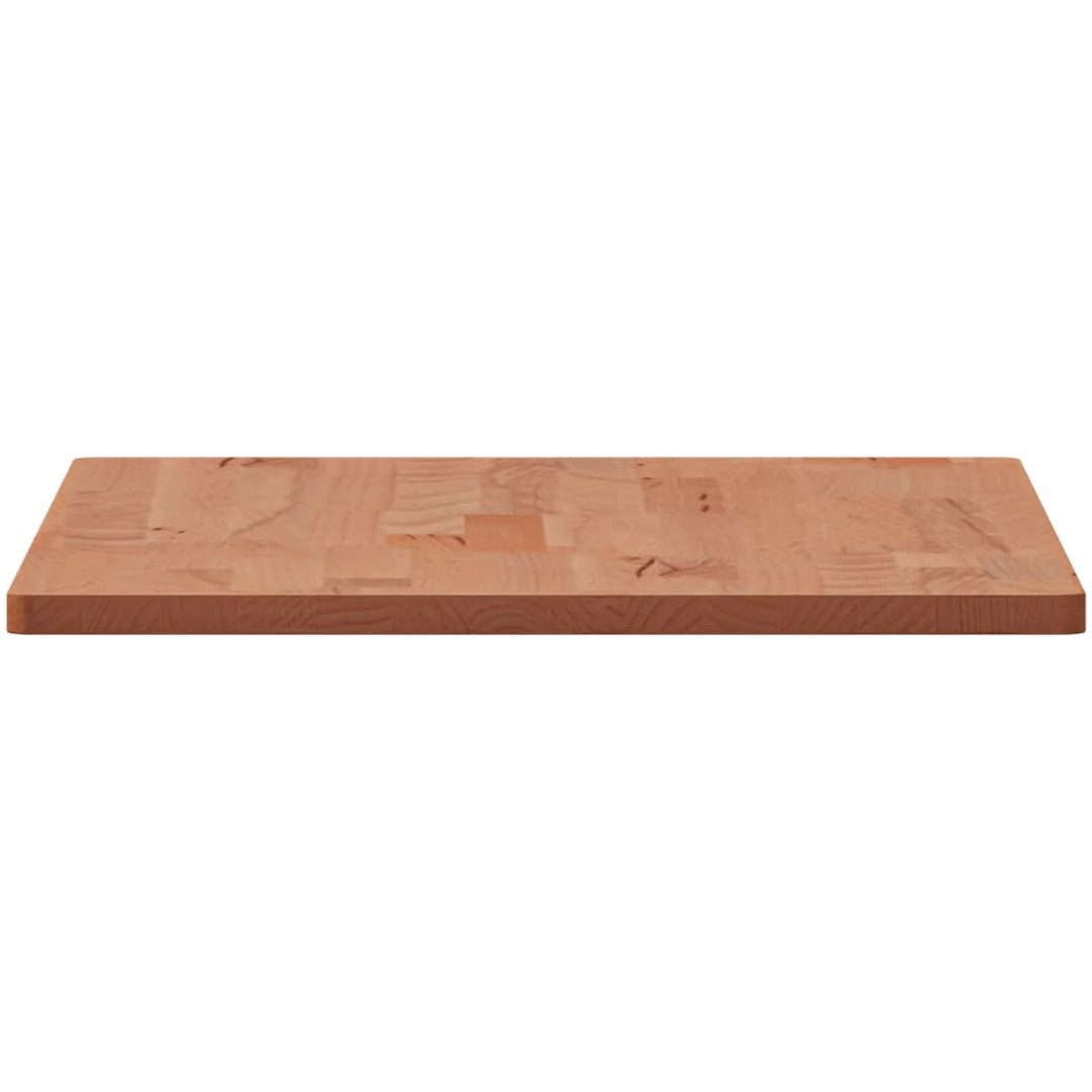 Bänkskiva för badrum massivt bokträ vidaXL 60 x 40 x 1.5 cm – bild 5