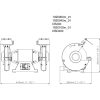 Bänkslip En fas / 230V DS 200 METABO – miniatyr 2