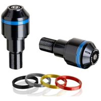Bar End Aluminum Short W/Rings For Handlebar PUIG