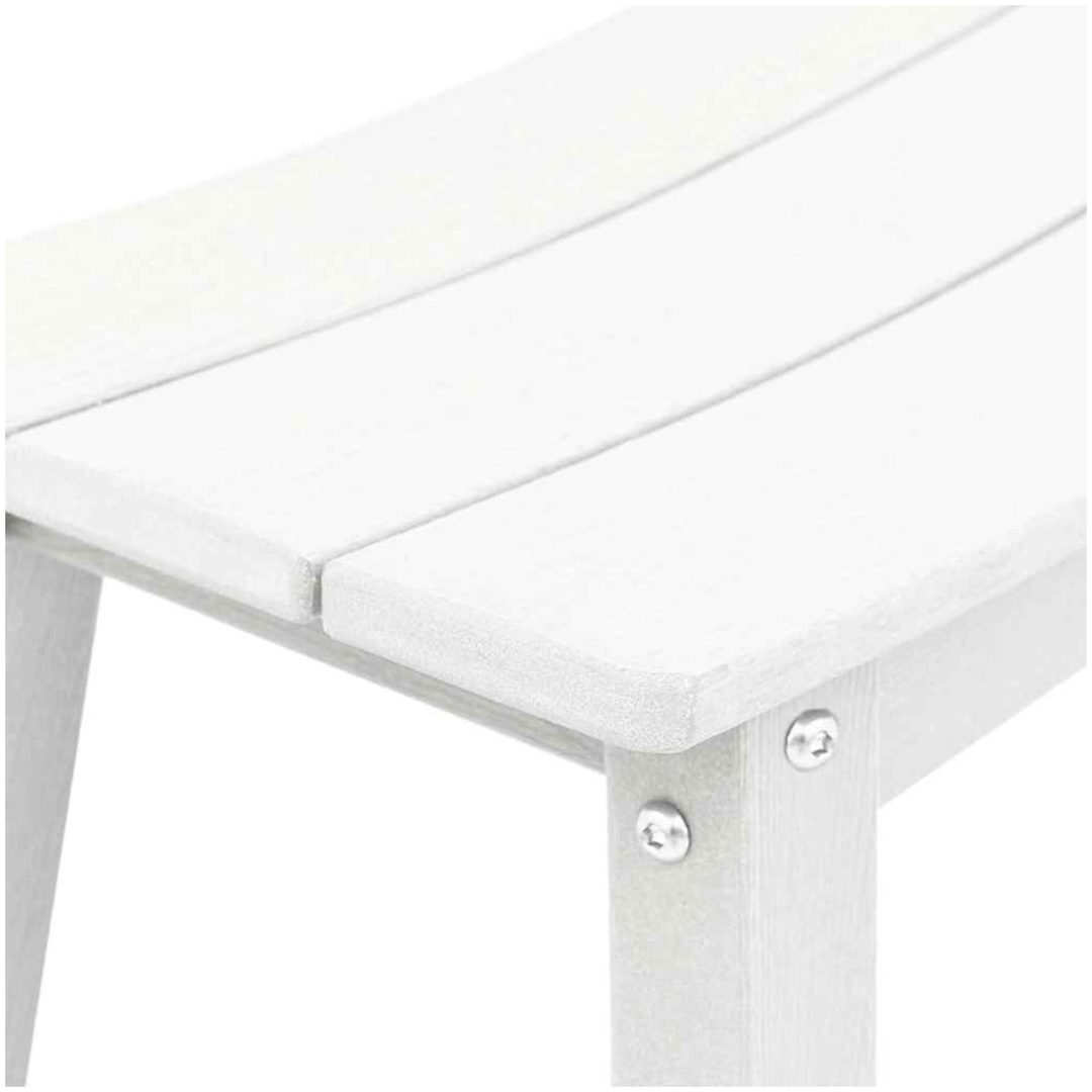 Bar Stolar 2 st Vit HDPE vidaXL 52 x 43 x 73.5 cm – bild 8