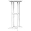 Bar Table Vit 55x55x107 cm HDPE vidaXL 55 x 55 x 107.5 cm – miniatyr 5