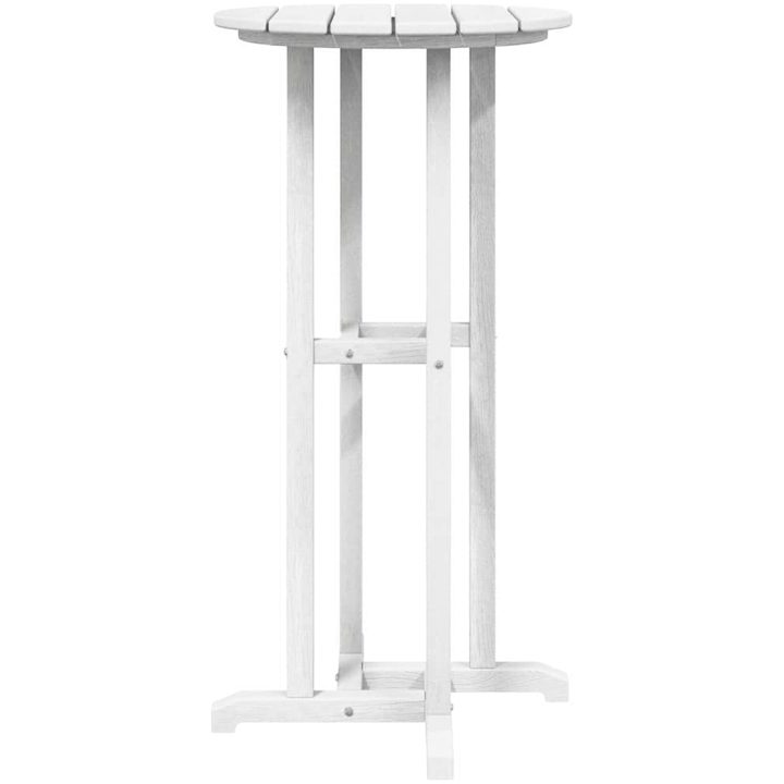 Bar Table Vit 55x55x107 cm HDPE vidaXL 55 x 55 x 107.5 cm – bild 5