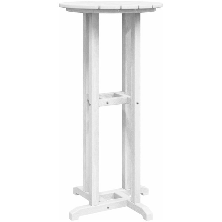 Bar Table Vit 55x55x107 cm HDPE vidaXL 55 x 55 x 107.5 cm – bild 7