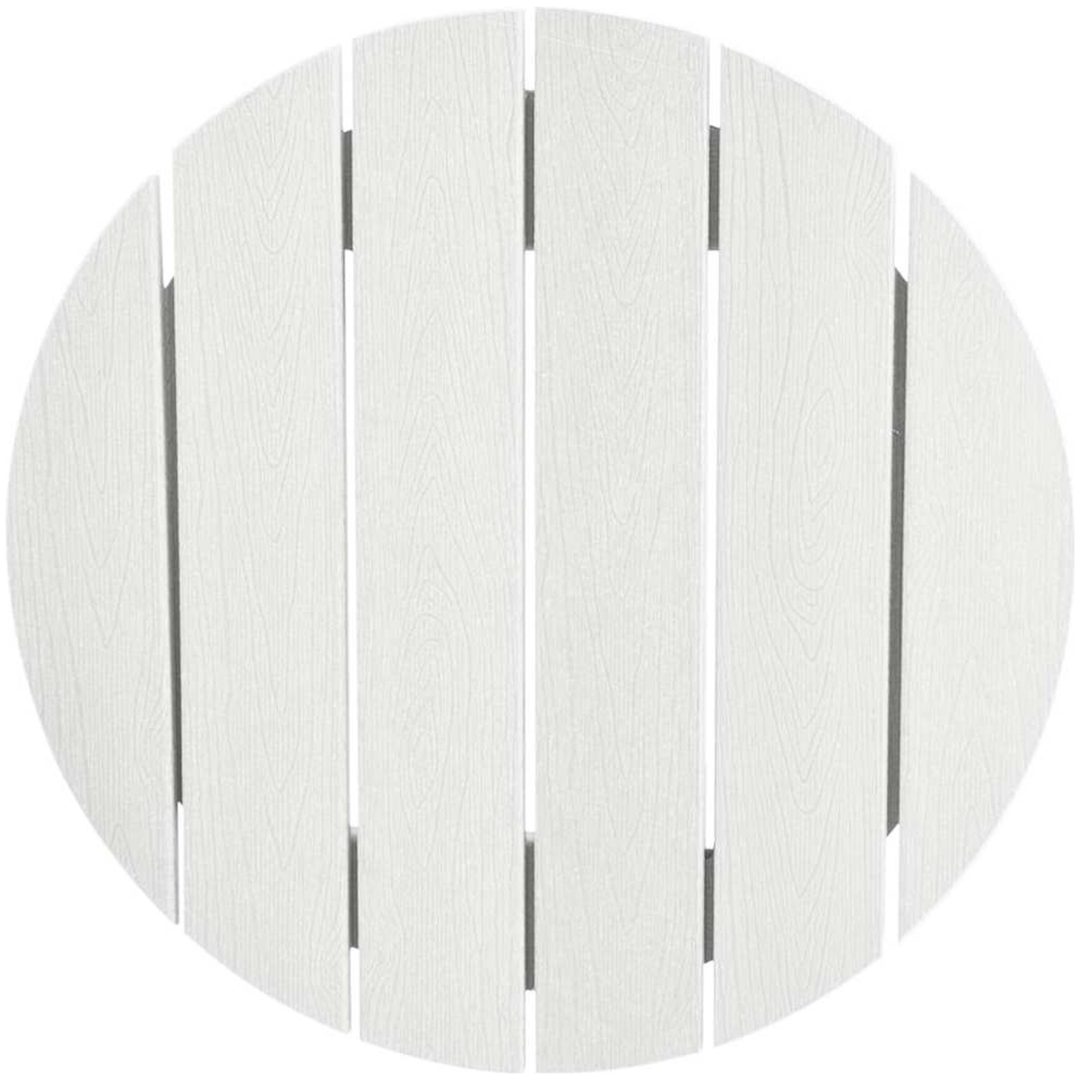 Bar Table Vit 55x55x107 cm HDPE vidaXL 55 x 55 x 107.5 cm – bild 8