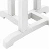 Bar Table Vit 55x55x107 cm HDPE vidaXL 55 x 55 x 107.5 cm – miniatyr 9