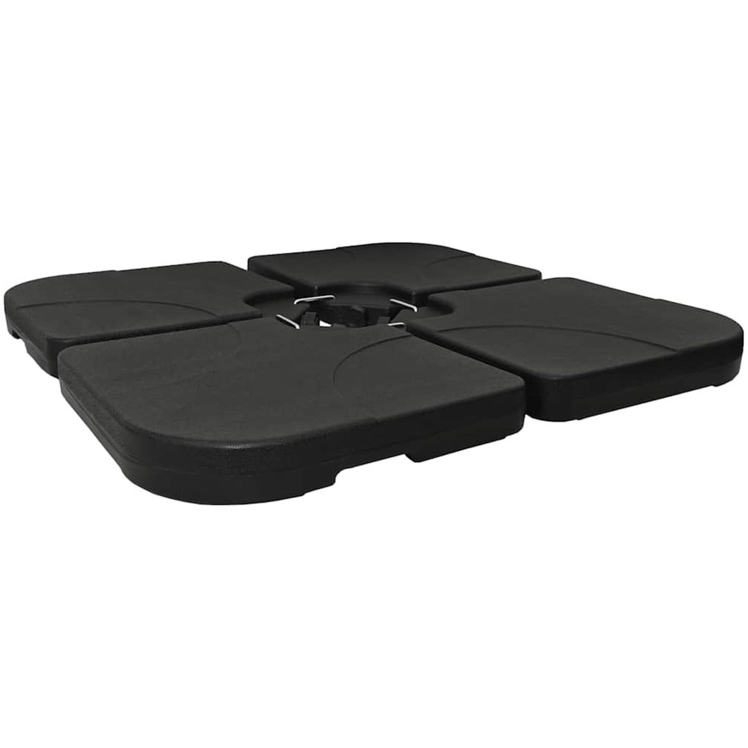 Bärbar parasollfot sand/vattenfylld 60 L vidaXL – bild 6