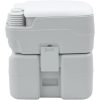 Bärbar Toalett Grå & Vit Plast 20 L vidaXL 41.5 x 36.5 x 42 cm – miniatyr 5