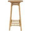 Barbord för utomhusbruk runt ⌀55x100 cm bambu vidaXL – miniatyr 6