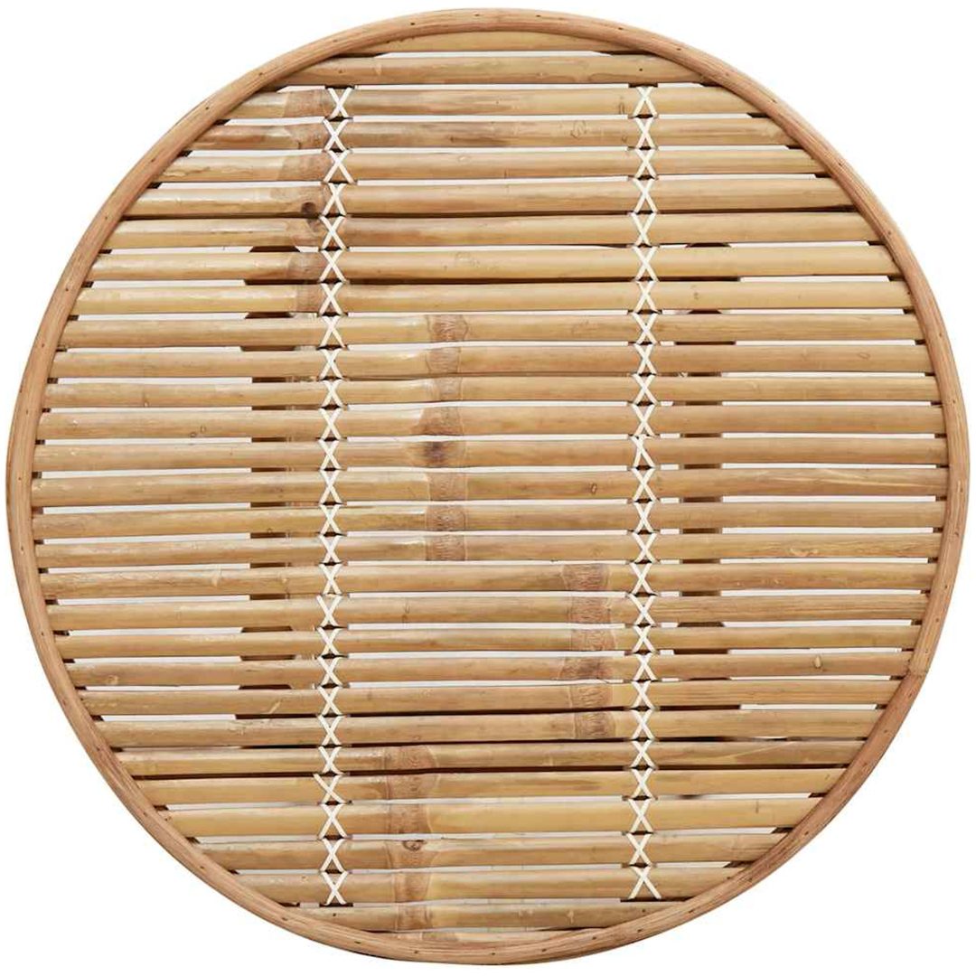 Barbord för utomhusbruk runt ⌀55x100 cm bambu vidaXL – bild 8