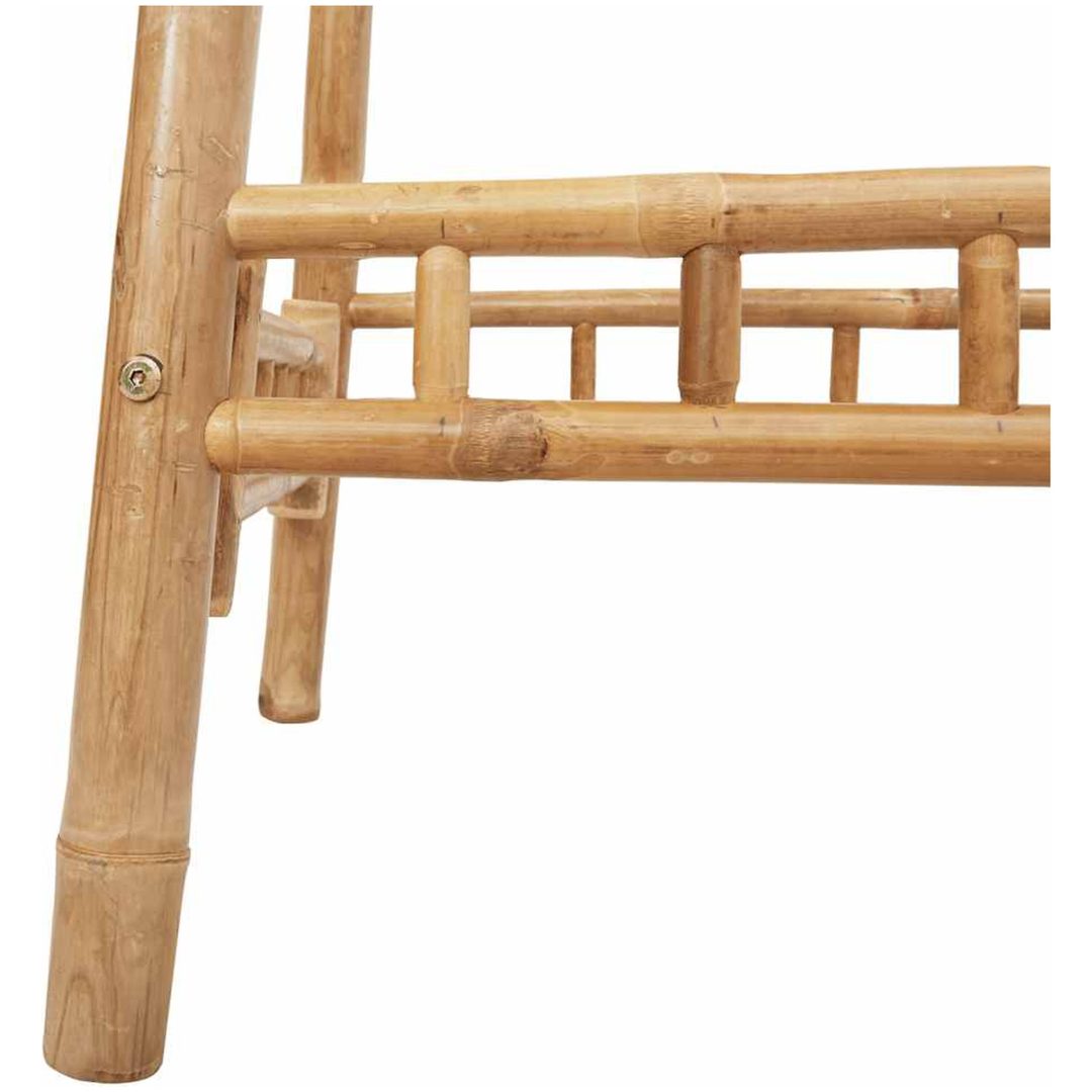 Barbord för utomhusbruk runt ⌀55x100 cm bambu vidaXL – bild 10