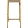 Barbord impregnerad furu vidaXL 60 x 60 x 110 cm – miniatyr 3