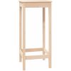 Barbord massiv furu vidaXL 50 x 50 x 110 cm – miniatyr 2
