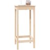 Barbord massiv furu vidaXL 50 x 50 x 110 cm – miniatyr 4