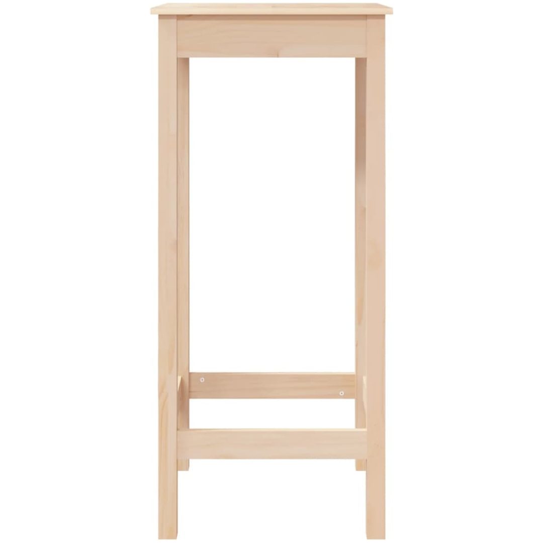 Barbord massiv furu vidaXL 50 x 50 x 110 cm – bild 5