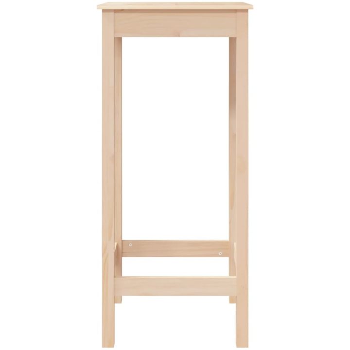 Barbord massiv furu vidaXL 50 x 50 x 110 cm – bild 5