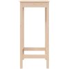 Barbord massiv furu vidaXL 50 x 50 x 110 cm – miniatyr 6