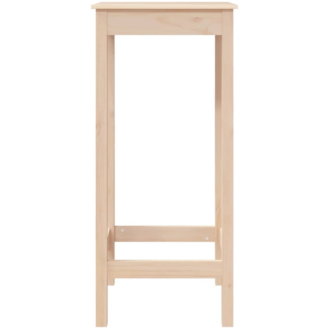 Barbord massiv furu vidaXL 50 x 50 x 110 cm – bild 6