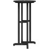 Barbord Svart 55x55x107 cm HDPE vidaXL 55 x 55 x 107.5 cm – miniatyr 5
