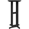 Barbord Svart 55x55x107 cm HDPE vidaXL 55 x 55 x 107.5 cm – miniatyr 7