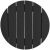 Barbord Svart 55x55x107 cm HDPE vidaXL 55 x 55 x 107.5 cm – miniatyr 8