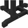 Barbord Svart 55x55x107 cm HDPE vidaXL 55 x 55 x 107.5 cm – miniatyr 9