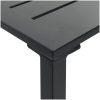 Barbord svart pulverlackerat stål vidaXL 50 x 50 x 110 cm – miniatyr 7