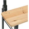 Bargrupp 3 delar hopfällbar massiv gran vidaXL – miniatyr 11