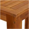 Bargrupp för trädgården 9 delar massivt akaciaträ vidaXL 150 cm table length – miniatyr 4