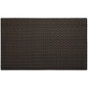 Bargrupp för trädgården med dynor 7 delar konstrotting brun vidaXL 100 cm table length – miniatyr 11