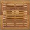 Bargrupp för trädgården med dynor 9 delar konstrotting svart vidaXL 80 cm table length – miniatyr 6