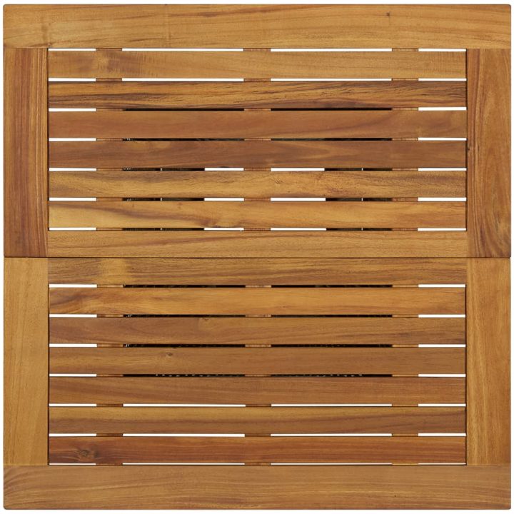 Bargrupp för trädgården med dynor 9 delar konstrotting svart vidaXL 80 cm table length – bild 6