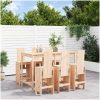 Barmöbler för trädgården 7 delar massiv furu vidaXL – miniatyr 1