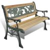 Barnbänk 84 cm trä vidaXL – miniatyr 1