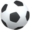 Barnfotbollsmål 2 st med boll vit 64x35x48 cm metall vidaXL – miniatyr 9