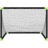 Barnfotbollsmål hopfällbar svart 90x64x64 cm vidaXL – miniatyr 5