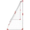 Barnfotbollsmål med bollar 2-i-1 vit 184x64x124 cm vidaXL – miniatyr 6