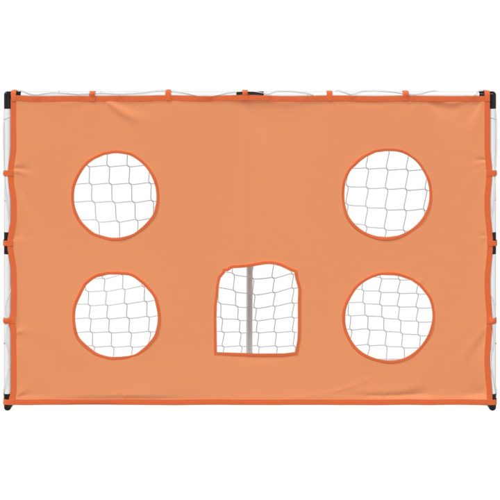 Barnfotbollsmål med målduk och boll 182x62x118 cm vidaXL – bild 5
