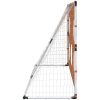 Barnfotbollsmål med målduk och boll 182x62x118 cm vidaXL – miniatyr 6