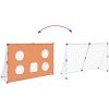 Barnfotbollsmål med målduk och boll 182x62x118 cm vidaXL – miniatyr 8