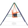 Barngunga set med säkerhetsbälte orange vidaXL – miniatyr 3