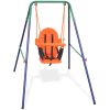 Barngunga set med säkerhetsbälte orange vidaXL – miniatyr 1