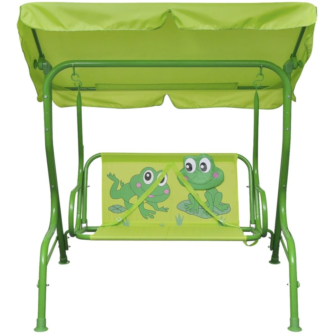 Barnhammock grön vidaXL – bild 2