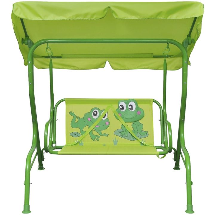 Barnhammock grön vidaXL – bild 2