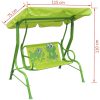 Barnhammock grön vidaXL – miniatyr 6