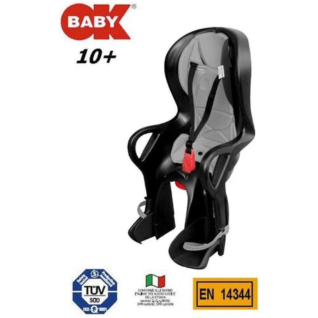 Barnsits 10+ Svart OKBABY